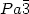 $Pa\bar{3}$