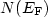 $N(E_{\rm F})$