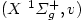 $(X\ ^1\Sigma_g^+,v)$