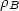 $\rho_{B}$