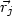 $\mathaccent"017E{r}_j $